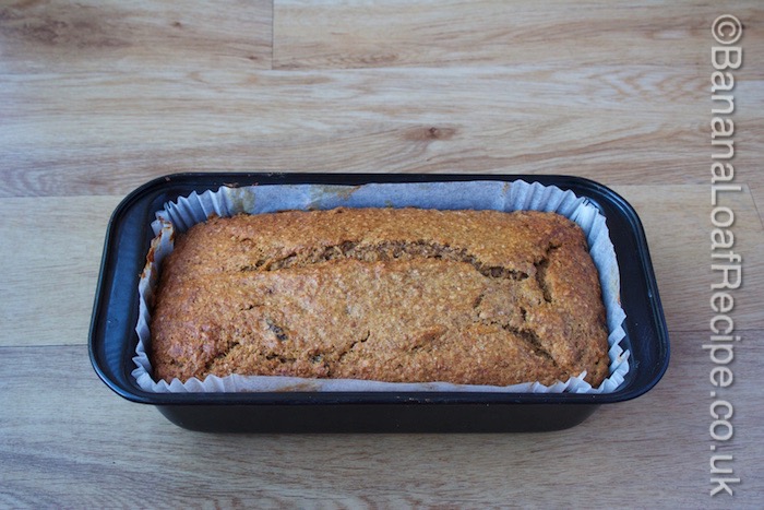 Banana and Pumpkin Loaf Fresh from the Oven