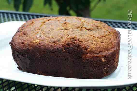 Banana and Raspberry Loaf