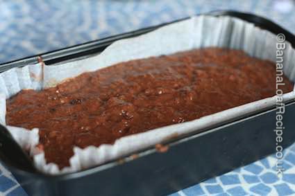 Double Choc Banana Loaf Cake Ready to Bake