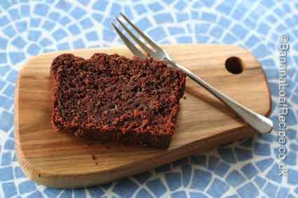 Double Chocolate Banana Loaf Cake